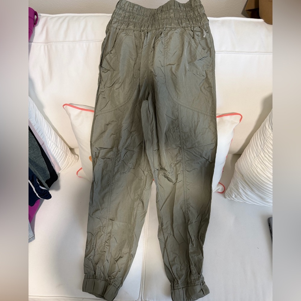 Free People Olive Green Jogger Pants